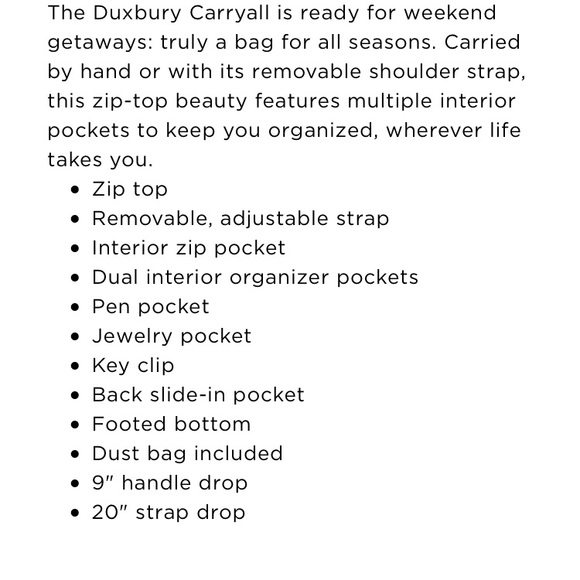 Brahmin Duxbury Carryall in Port Ombré Melbourne - Picture 6 of 6